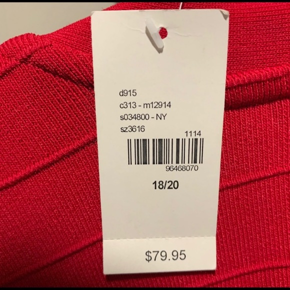 Lane Bryant red cardigan NWT - Picture 4 of 4